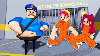 Abby Et Mira Sechappent De La Prison De Barry Sur Roblox