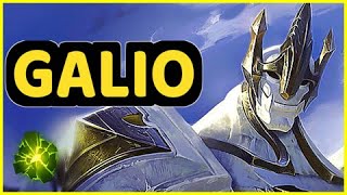 Galio assist vs Aphelios