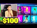 Weird Fan bought ENTIRE ITEM SHOP on My Account after Hacking me in Fortnite!