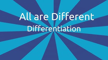 Note- They all are different | Differentiation | CA CPT | CS & CMA Foundation | Class 11 | Class 12