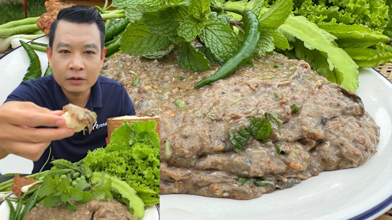 ลาบเหนียวปลาสร้อย ตามฤดูกาล ขมอ่ำหล่ำๆ เหนียวคำข้าวหัก แซ่บๆ