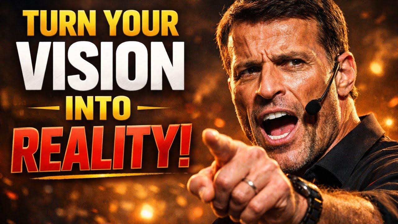 How to Turn Your Vision into Reality | Tony Robbins Powerful Motivational Speech 