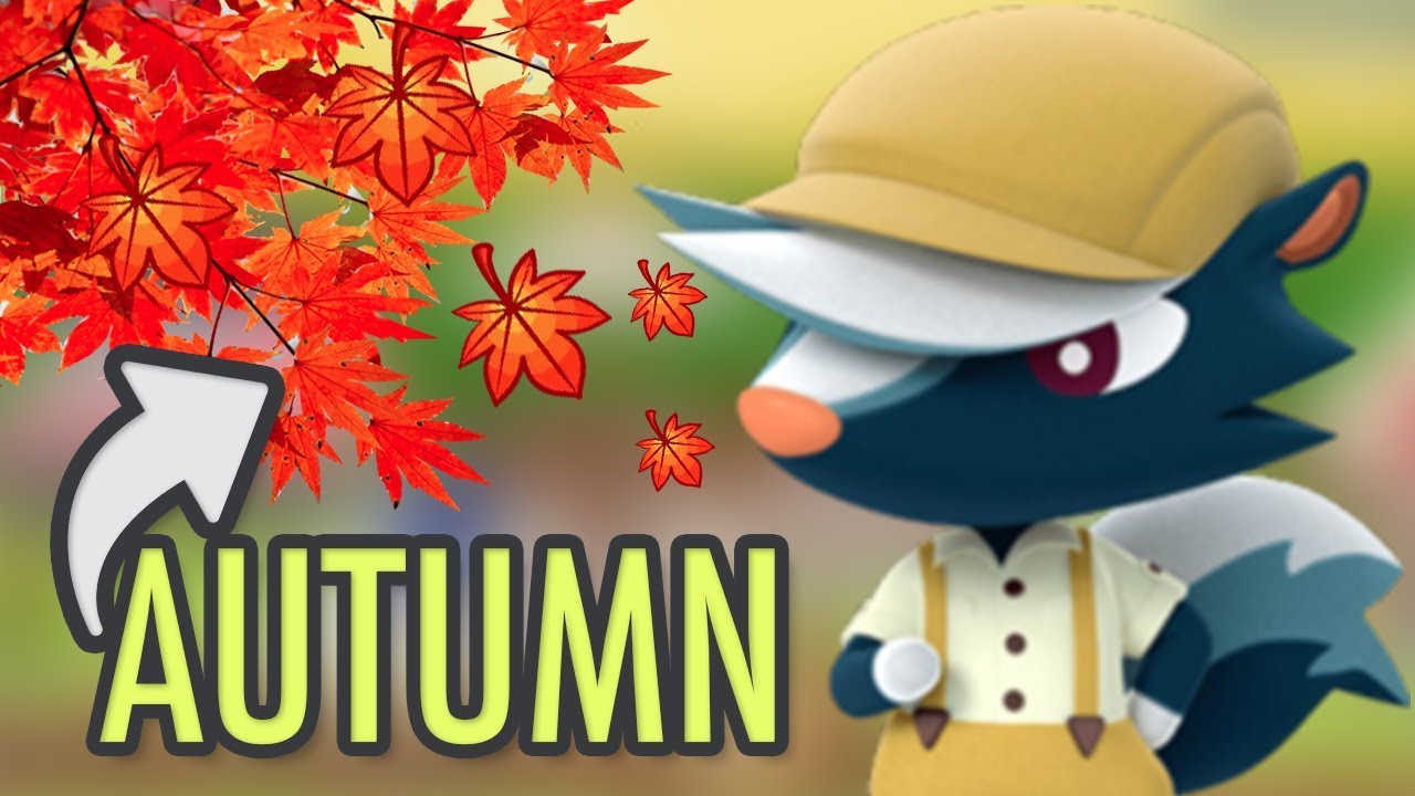 Animal Crossing AUTUMN SEASON YouTube