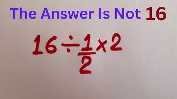 Most People Get This Maths Problem Wrong | Can u Solve This ?