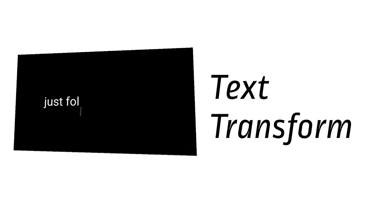 Tutorial Text Transform | Alight motion - YouTube