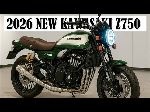 たも　Z7 2026 Kawasaki Z750 Four REVEALED – Kawasaki's Iconic Legend
