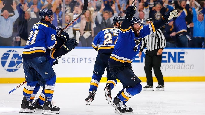 St. Louis Blues Raise First Ever Stanley Cup Banner 