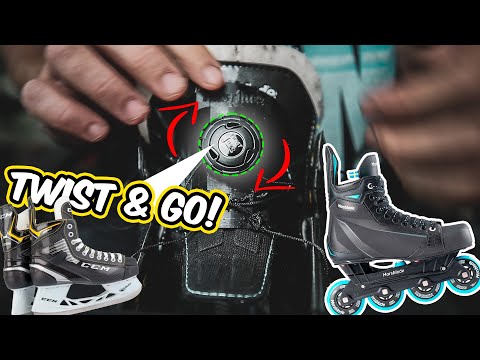 The New FASTEST way to tie your skates