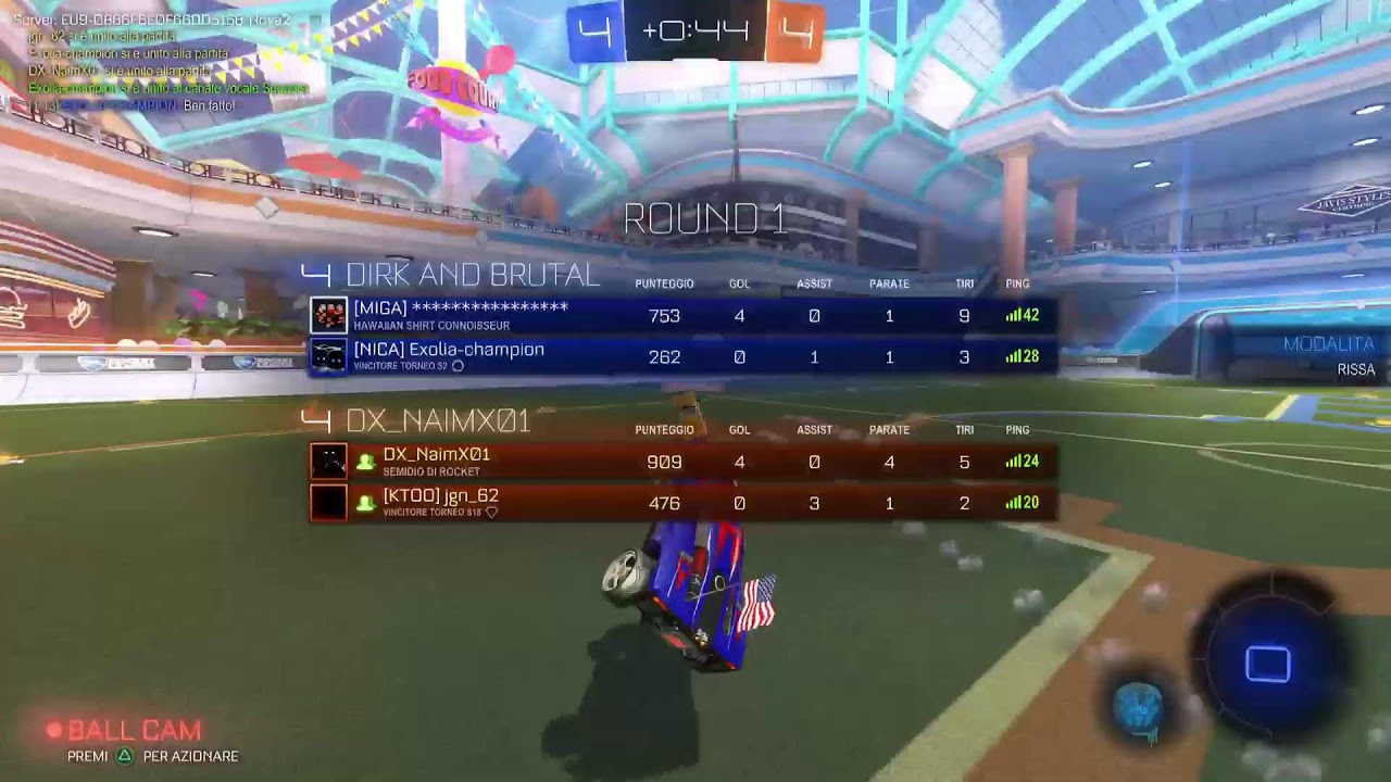 Rocket League Torneo Diamante/Campione