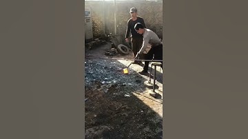 WN flange forging flange production process show