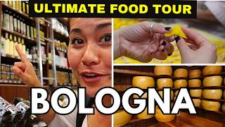 10 MUST TRY FOODS in BOLOGNA, Italy | BEST Bologna FOOD TOUR   🇮🇹🍴