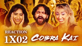 Strike Me Once, Shame on You - Cobra Kai - 1x2 Strike First - Group Reaction