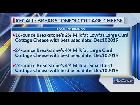 9 500 Cases Of Breakstone S Cottage Cheese Recalled Youtube