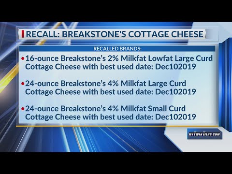 9 500 Cases Of Breakstone S Cottage Cheese Recalled Youtube