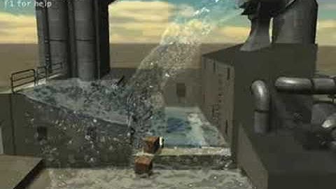 nVidia PhysX Particle Test