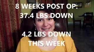 Gastric Sleeve (VSG) - 8 Weeks Post-Op - Challenge to redefine "I want to enjoy"