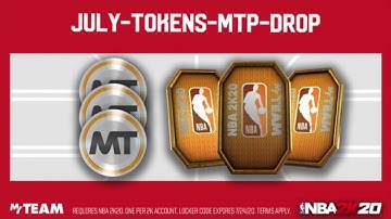 *NEW* 2K20 MYTEAM LOCKER CODE FOR A CHANCE TO GET FREE TOMENS & MT!! NBA2K20 MyTEAM!!