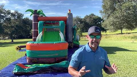 Dinosaur Commercial Combo Inflatable For Sale