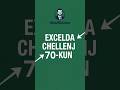 Excelda chellenj 70-kun. Qanday qilib ish kunlarini hisoblash #excel #teaching #exceltips
