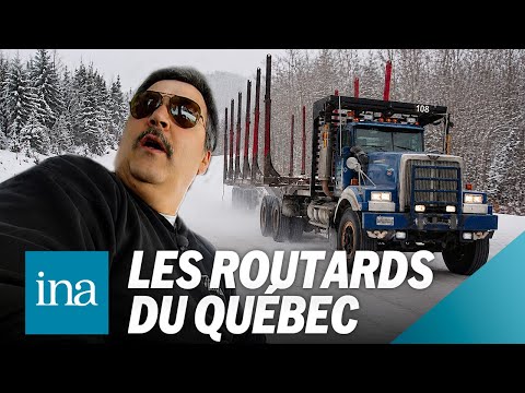 Quebec: Extreme track athletes risk their lives in 1999 ❄️ 🚛 | INA Voyages