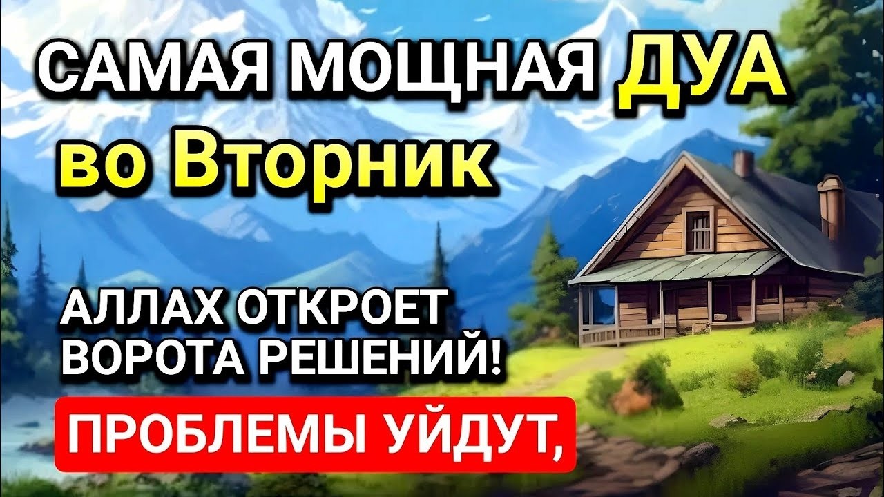 Самая сильная дуа во Вторник! Ризк, богатство, успех, счастье!
