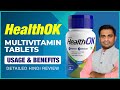 HealthOK Multivitamin Tablets - Usage & Benefits | Detail Hindi Review