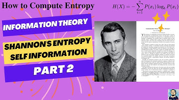 Part 2 | What is information | Shannon Entropy and What does it mean | Information Theory
