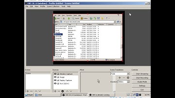 Streaming from ReactOS using OBS Studio 20.1.0 - Stability test