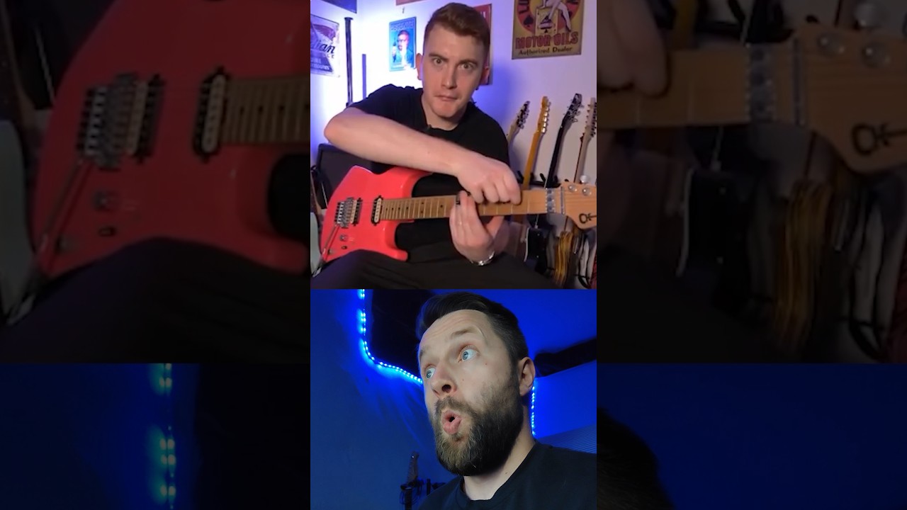 Nice guitar trick #guitar #guitarhacks #guitarmusic #shortsviral #shortsmusic #shorts #fyp