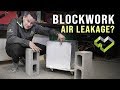 Is BLOCKWORK air tight, core filled or not?