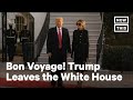 Inauguration: Trump Leaves the White House