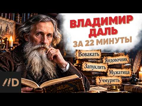 53 Years of Hunting for Russian Words: Vladimir Dal in 22 Minutes