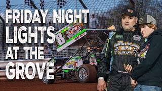 There's Nothing Like 410s Racing Under The Lights At Williams Grove - Dirt Track Sprint Cars