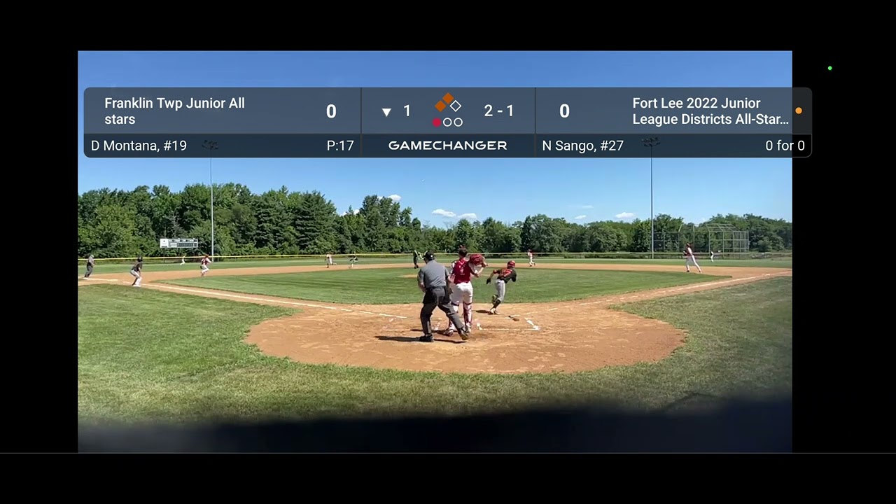 New Jersey State Junior League Championship Deptford 7/30/22 Fort Lee