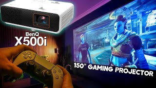 BenQ X500i 4K 4LED Gaming Projector for PS5 XBOX Movies & TV