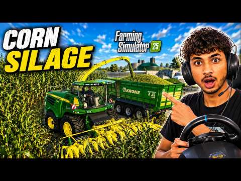 TOCHAN KING Tractor! 😱🌾 Corn Silage Ka Full Kaam | FS25