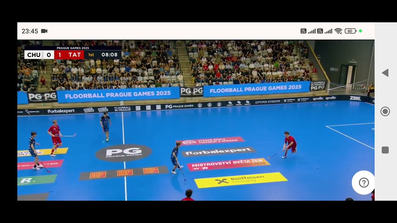 Floorball Prague Games 2025 B17 final Floorball Chur United 0 - 6 Tatran Stresovice