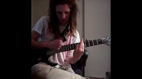 7 string tappy math riff