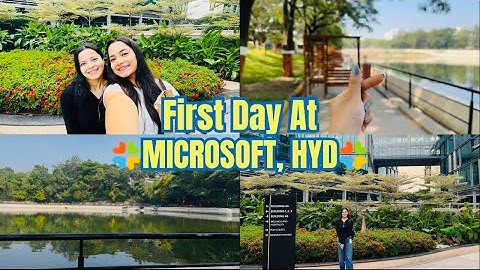KD’s first day at MICROSOFT, hyd📍 || SWE 💅🏻|| Day 1🧿|| Vlog✨ 