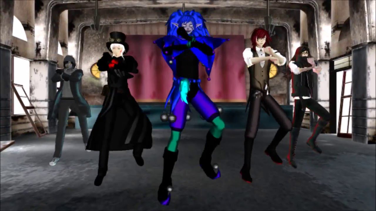 MMD Creepypasta Gangnam Style