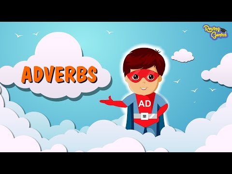 Adverbs To The Rescue | Movie Time With Elvis | Grammar | Roving Genius