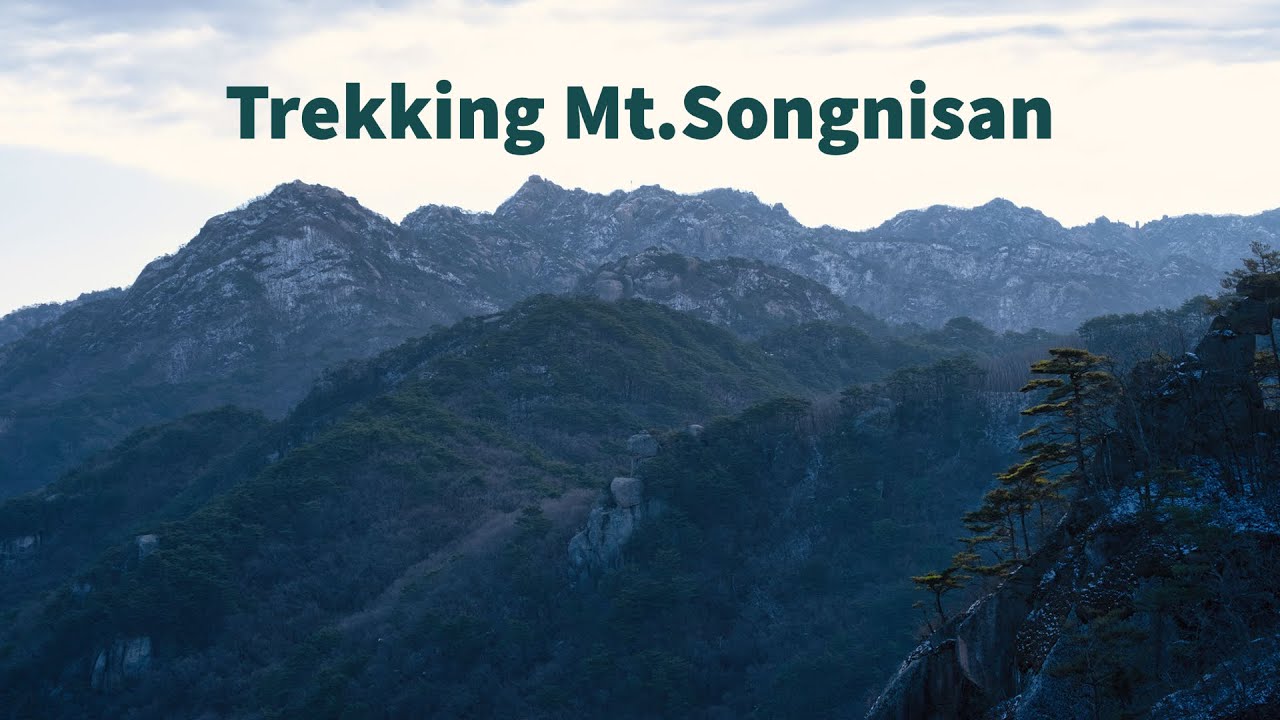 Trekking Mt. Songnisan (Myobong, Sangju)
