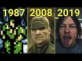 Evolution of Hideo Kojima Games 1987-2019