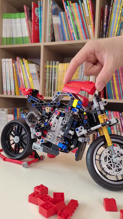 I will make you a Ducati motorcycle with Lego