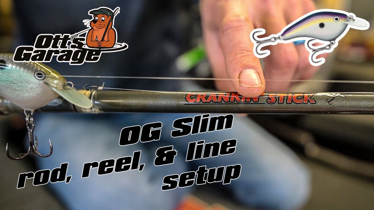 Ott's Garage  The rod, reel and line setup I use on OG Slim from