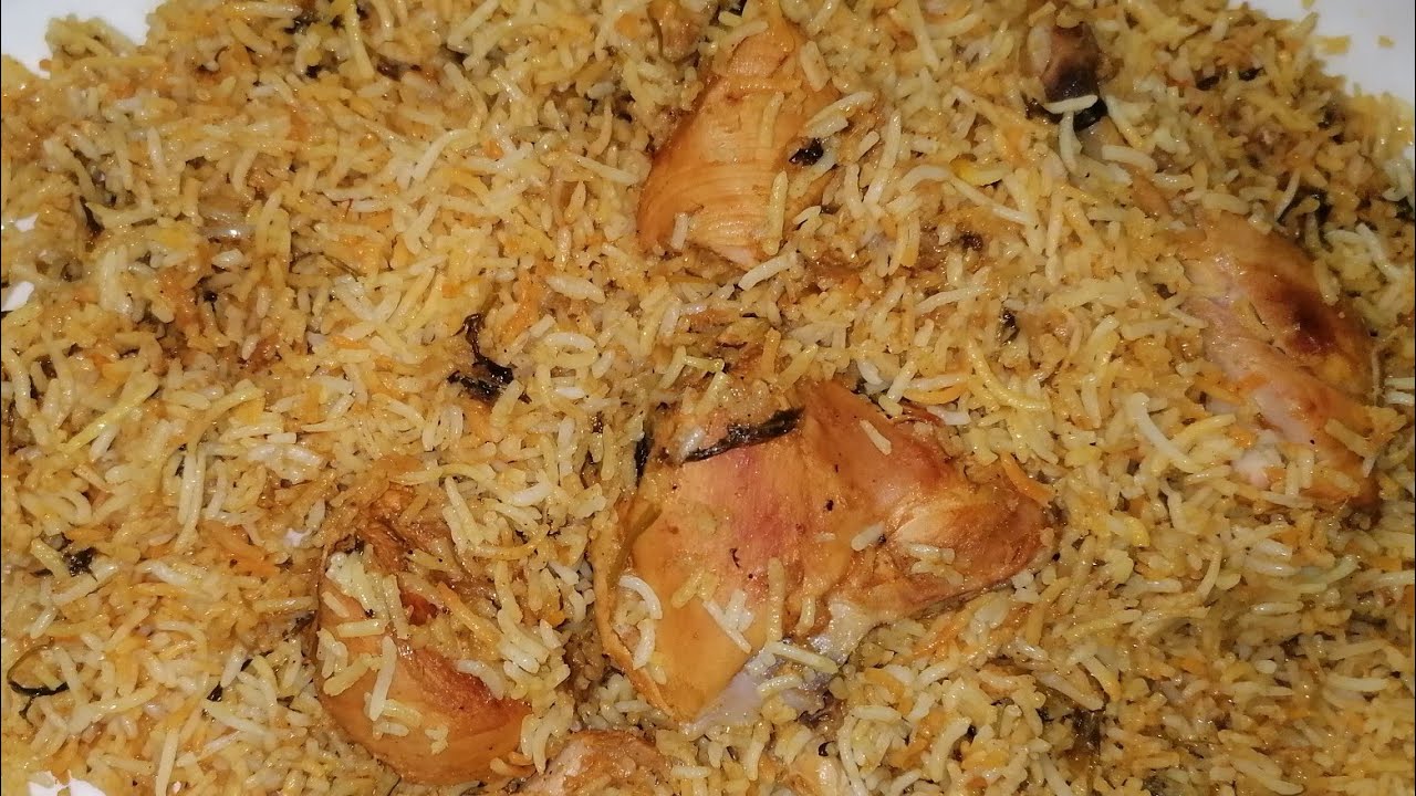 Yummy Hyderabadi chicken biryani Quick & easy biryani How to make Hyderabadi chicken biryani