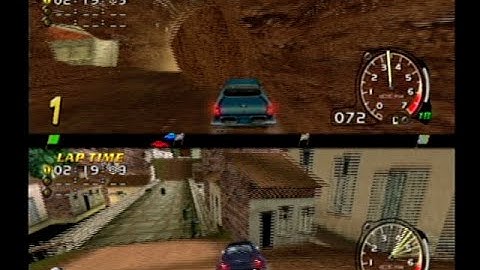 Speed Devils Mexico 2 Player Gameplay Dreamcast Video 1