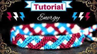 STRONG !! Twisted Friendship Bracelet full of ENERGY | How to make Bracelets