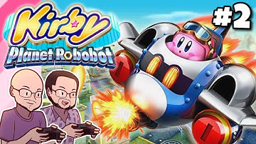 Smashing and Blasting Our Way Through Resolution Road!  |  Kirby Planet Robobot Playthrough - PART 2
