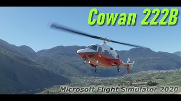 MSFS2020 - Cowan 222B - Flight Test
